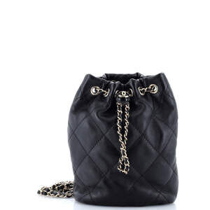 Chanel Logo Script Drawstring Chain #184519C36B
